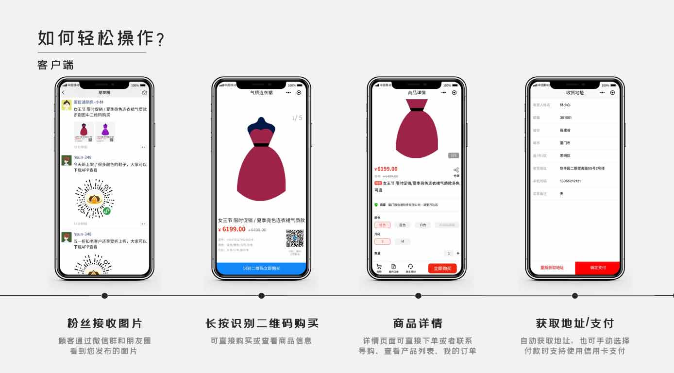 服信通,微信社群营销小程序,微信商城